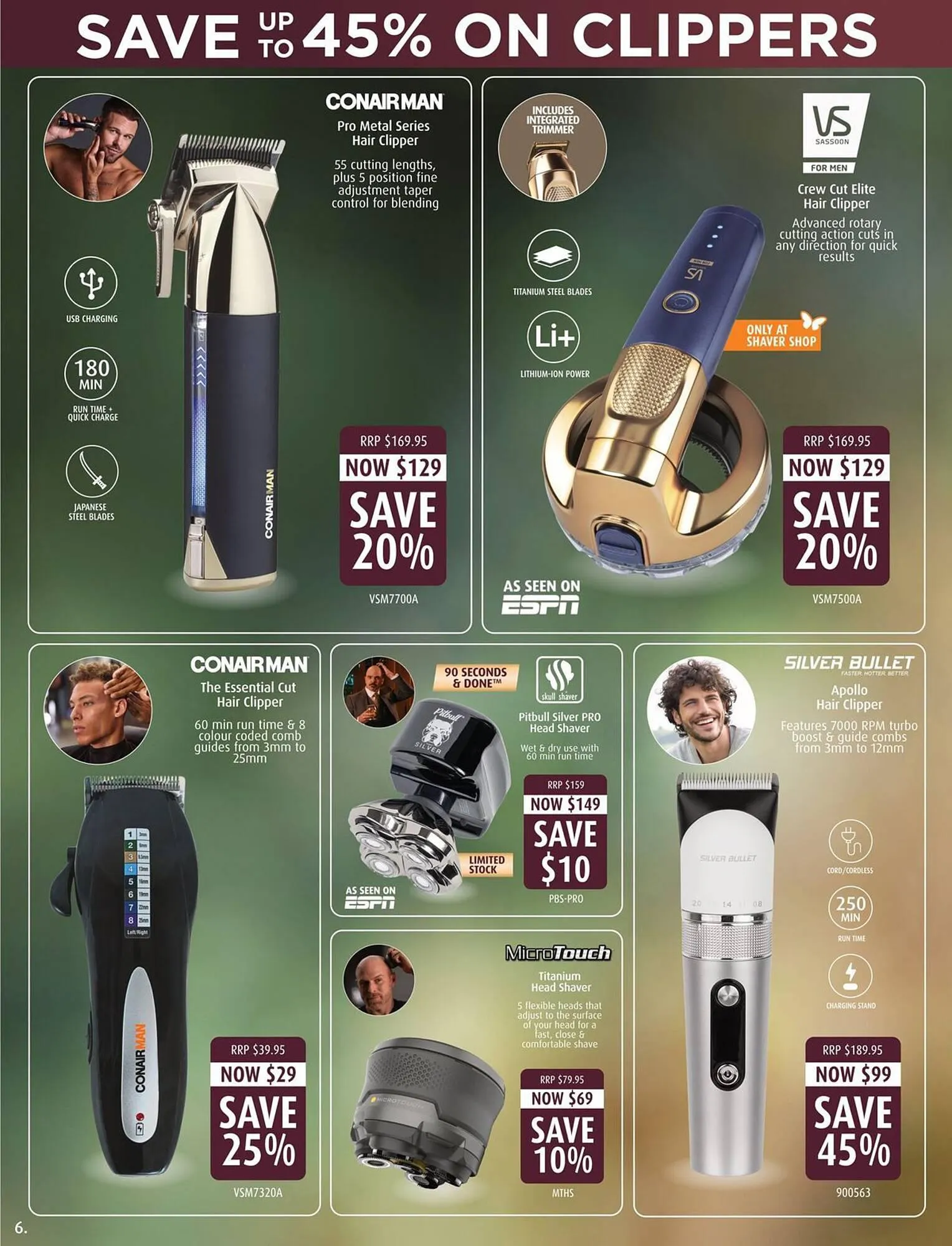 Shaver Shop catalogue - Catalogue valid from 6 March to 2 April 2024 - page 6