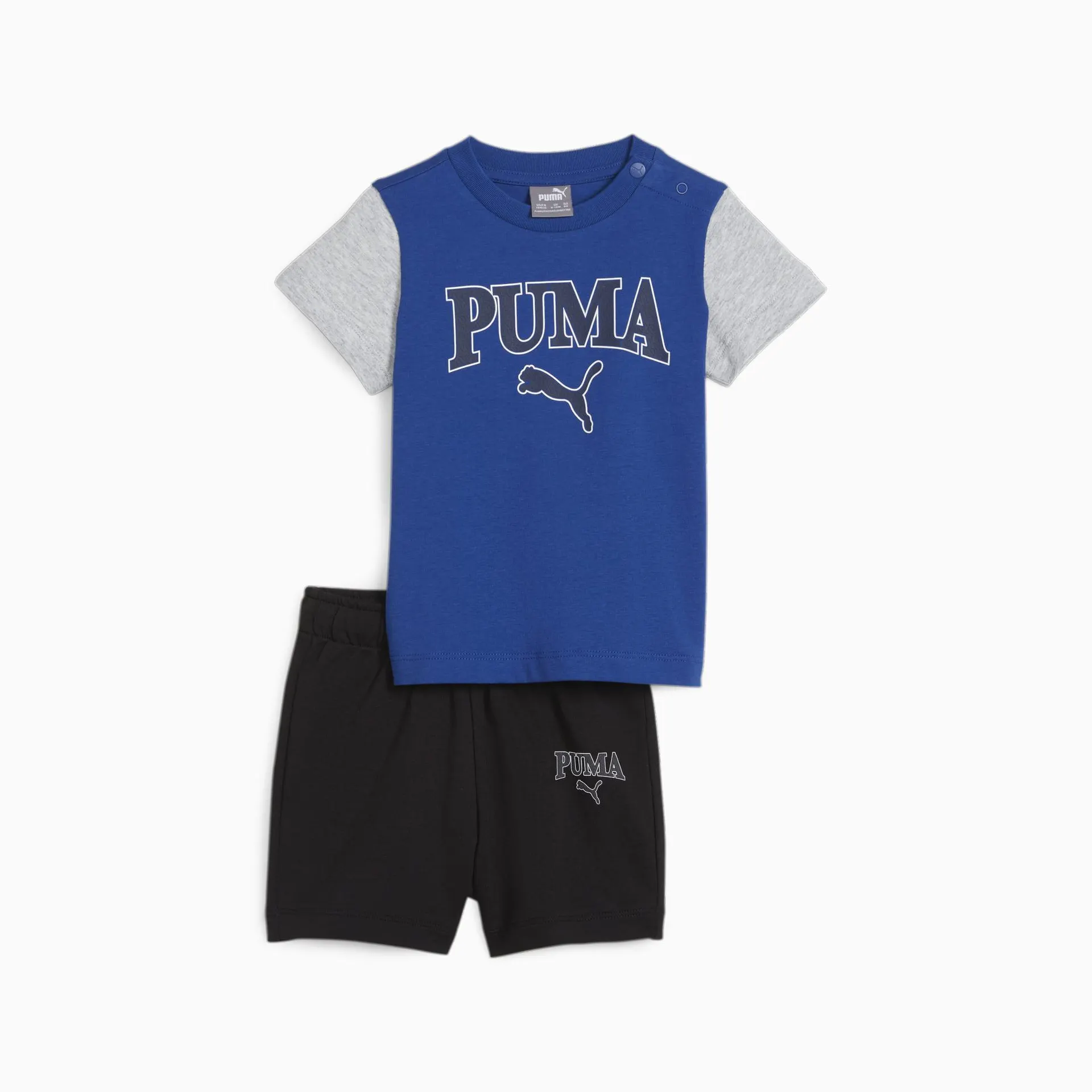 PUMA SQUAD Minicats Tee and Shorts Set - Infants 0-4 years