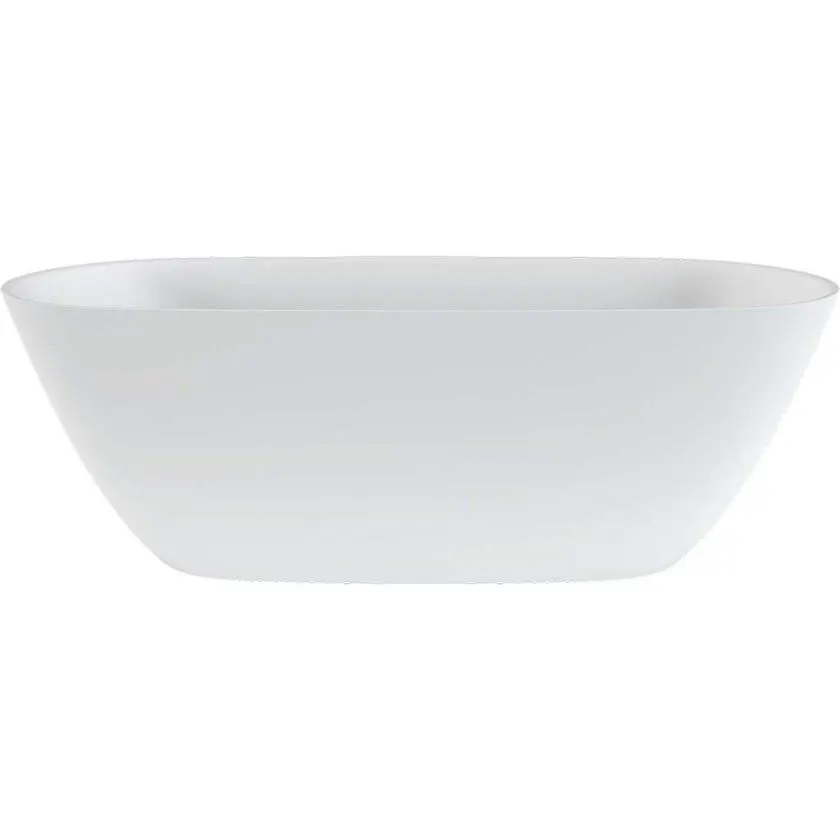Victoria + Albert LU2MNSMNO Lussari 1700 Freestanding Matte White Quarrycast Bath