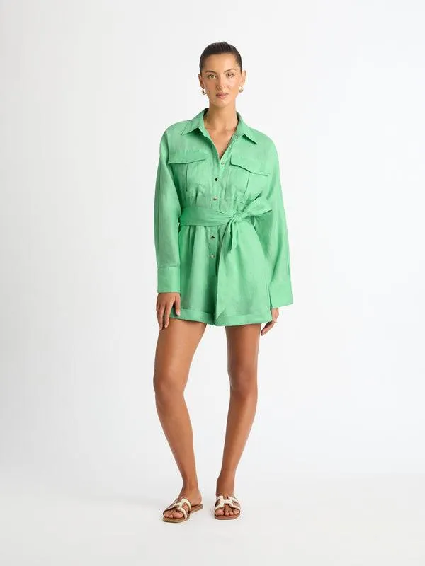 PALMA LINEN PLAYSUIT
