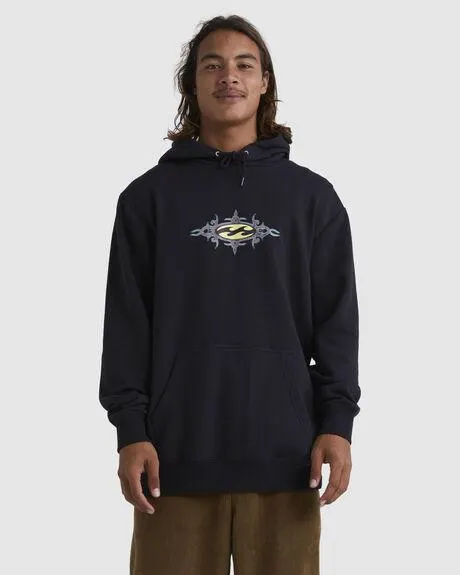 Tonal Wave Pop Hoodie