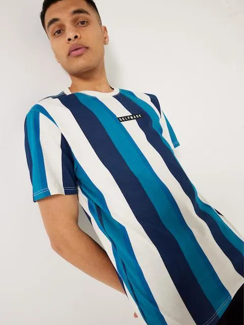 Vstripe Selfmade Embroidered Tee