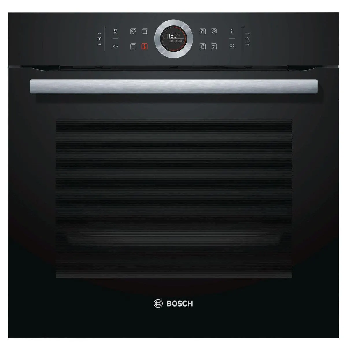 Bosch Serie 8 60cm Built-in Pyrolytic Electric Oven HBG6753B1A