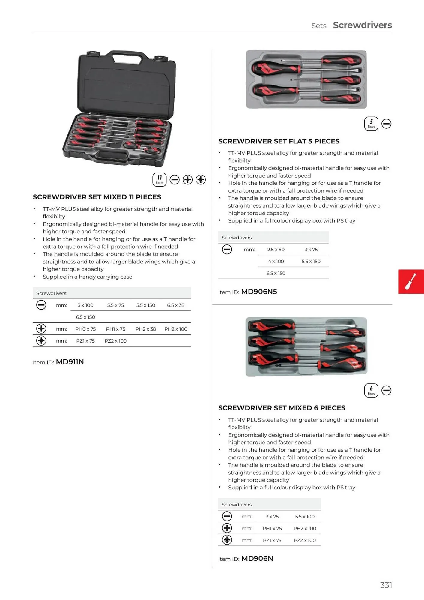 Teng Tools catalogue - Catalogue valid from 24 April to 31 December 2024 - page 332