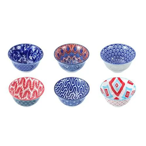 Moroccan Deco Ceramic Serving Bowl