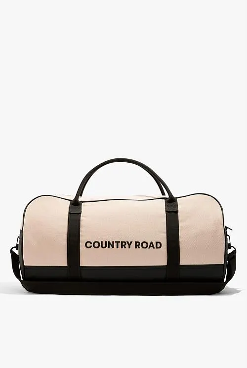 Coated Canvas Logo Tote