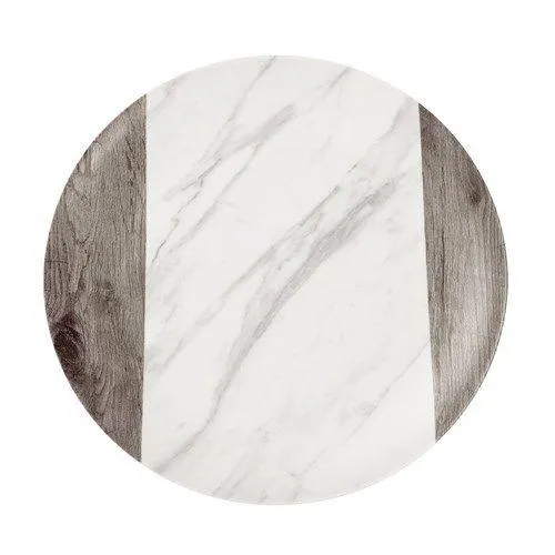 Endwood Marble Melamine Dinner Plate 26.5cm