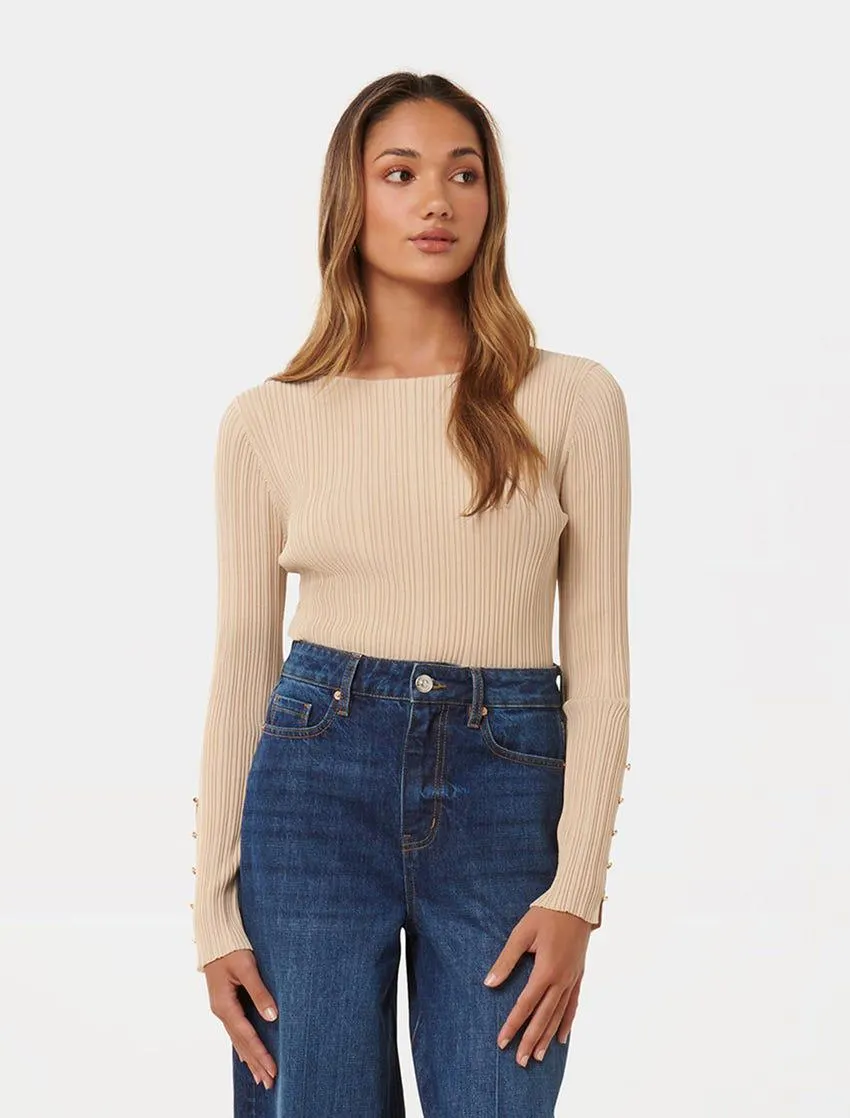 Elle Petite Button Detail Jumper