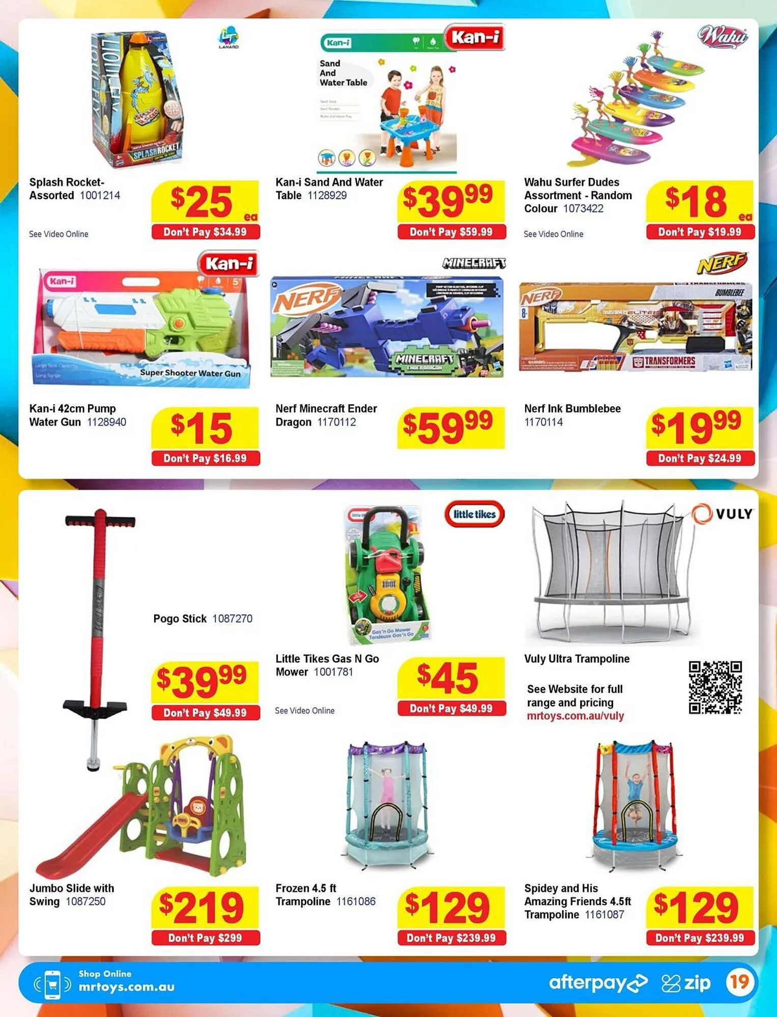 Mr Toys catalogue - Catalogue valid from 11 March to 28 April 2024 - page 19