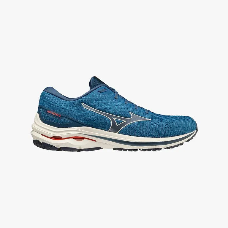 Mizuno Wave Inspire 18 WAVEKNIT - Mens - Faience/Snow White/Grenadine