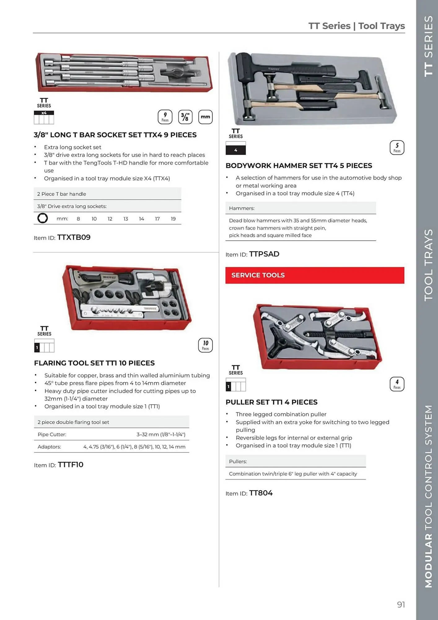 Teng Tools catalogue - Catalogue valid from 24 April to 31 December 2024 - page 92