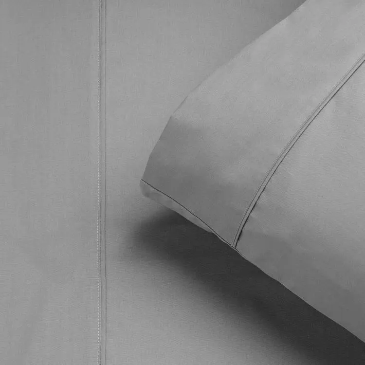 KOO 250 Thread Count Sheet Set Charcoal
