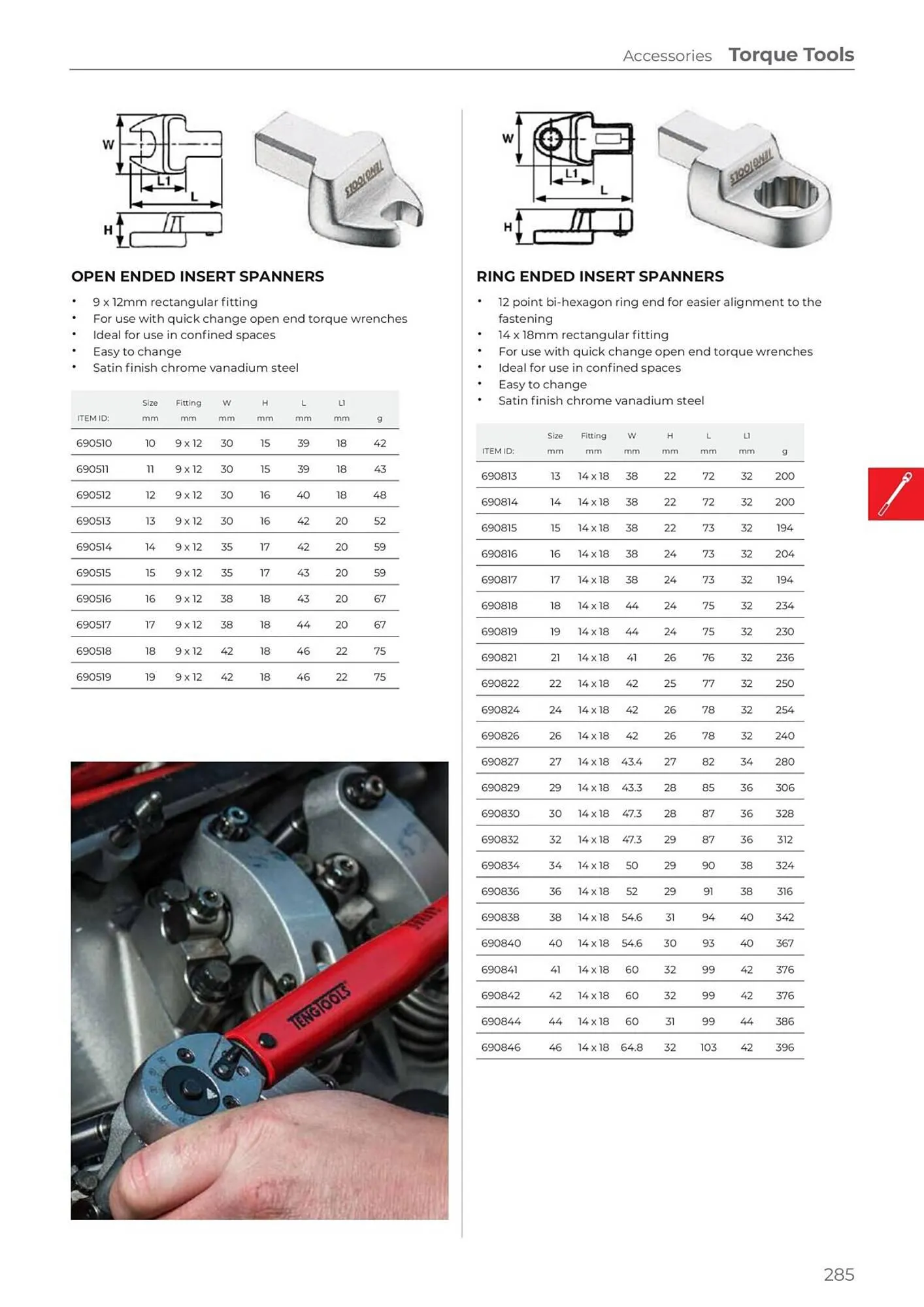 Teng Tools catalogue - Catalogue valid from 24 April to 31 December 2024 - page 286