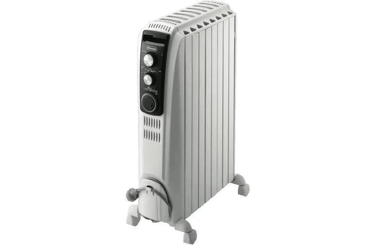 DeLonghi 1500W Dragon 4 Oil Column Heater w/Timer