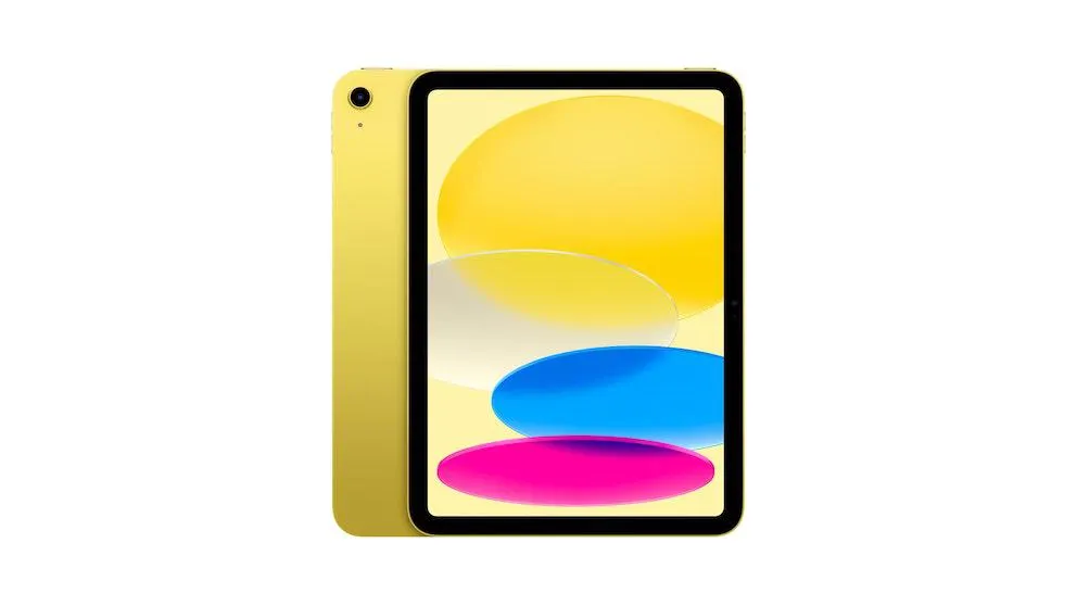 Apple iPad 10.9-inch Wi-Fi 64GB 10th Generation (2022) - Yellow