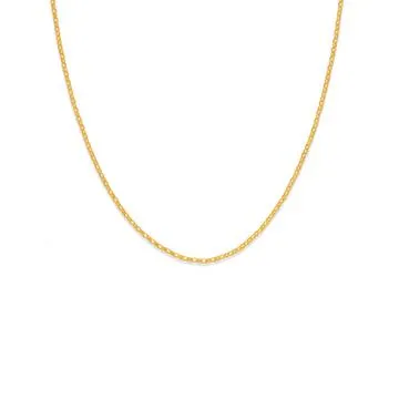 9ct Gold 45cm Solid Round Belcher Chain