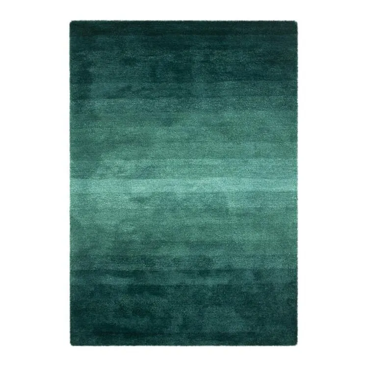 KOO Ombre Shaggy Floor Rug Teal