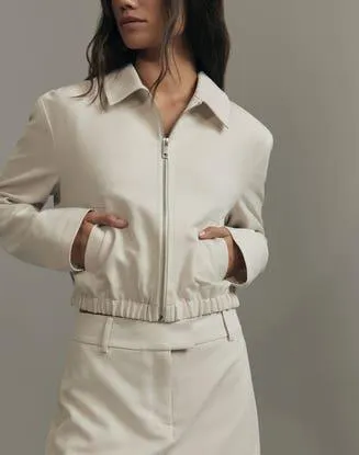 Tailored Bomber Jacket