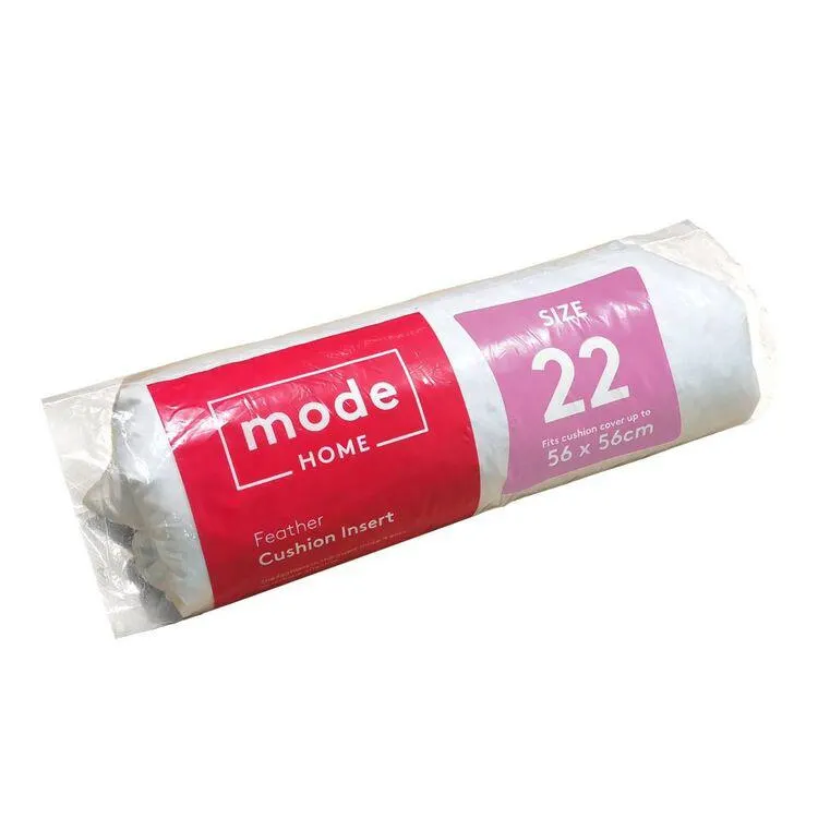 Mode Feather Cushion Insert White