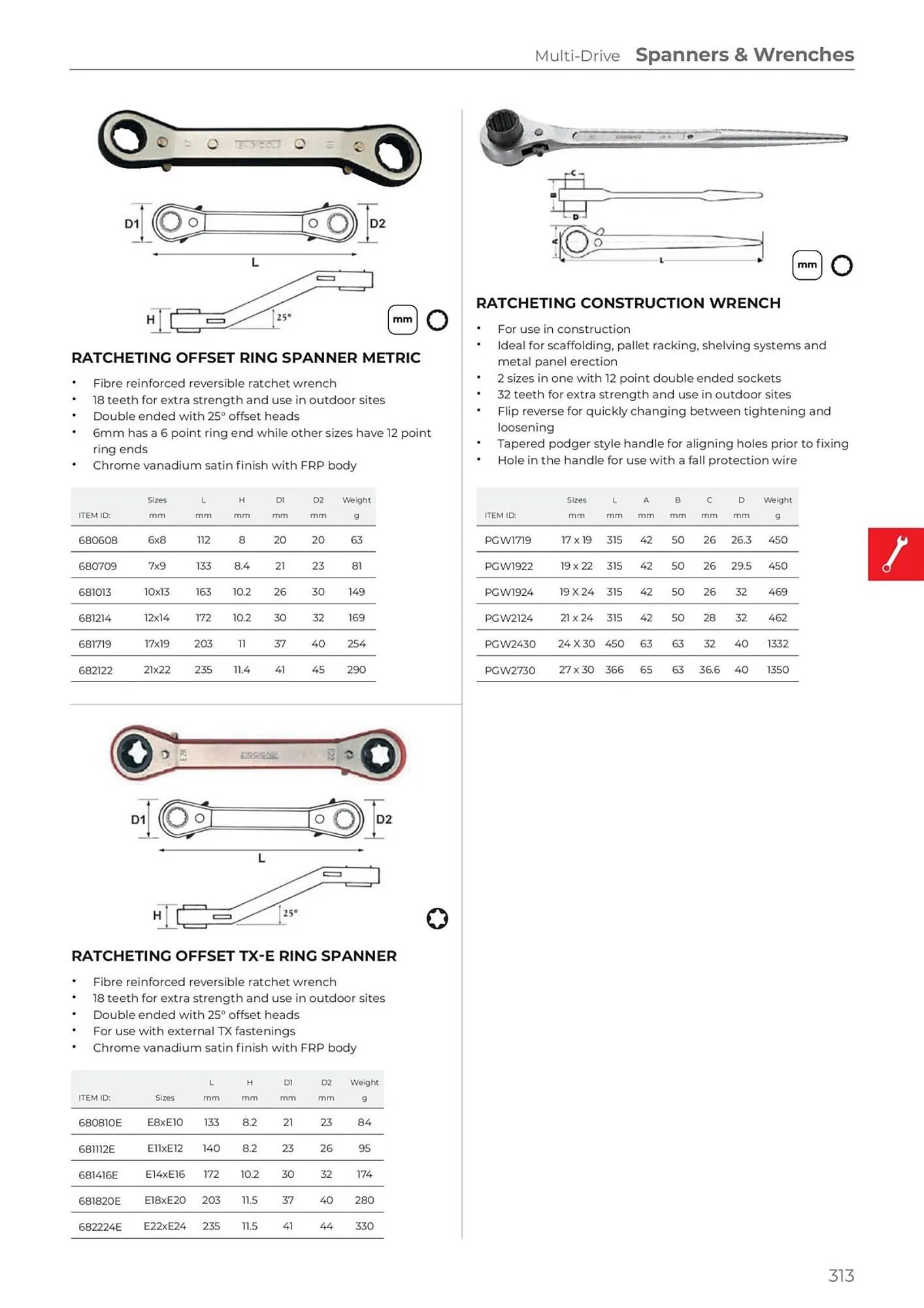 Teng Tools catalogue - Catalogue valid from 24 April to 31 December 2024 - page 314