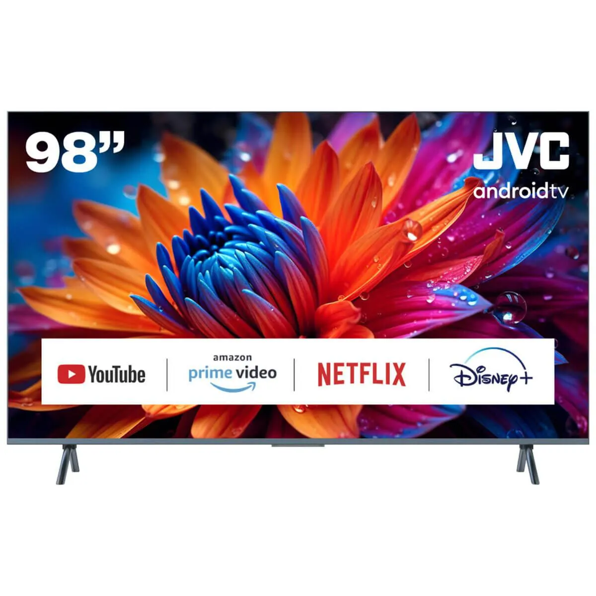 JVC 98 Inch 4K UHD Mini LED Android TV AV-J987145A