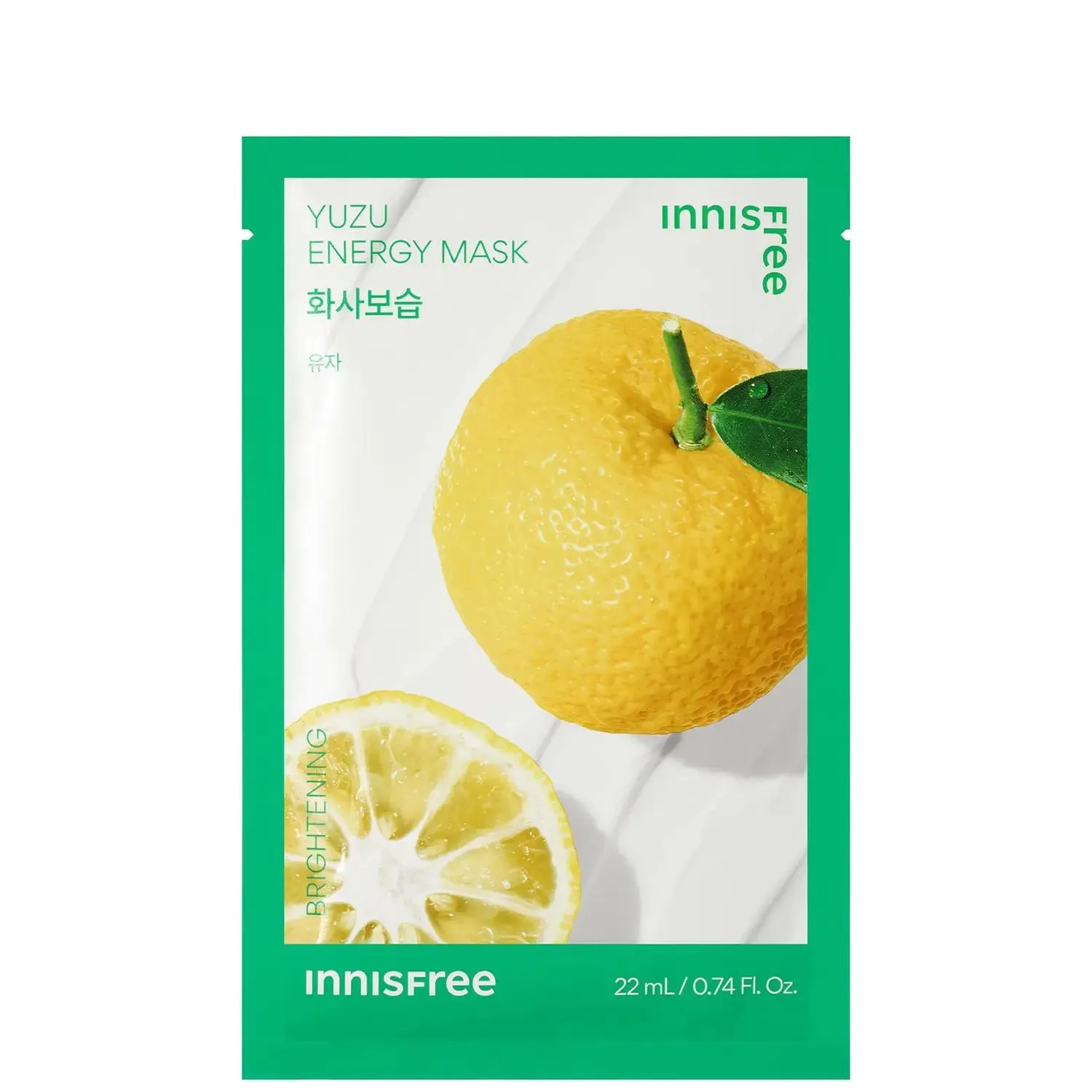 innisfree Energy Mask 22ml - Yuzu