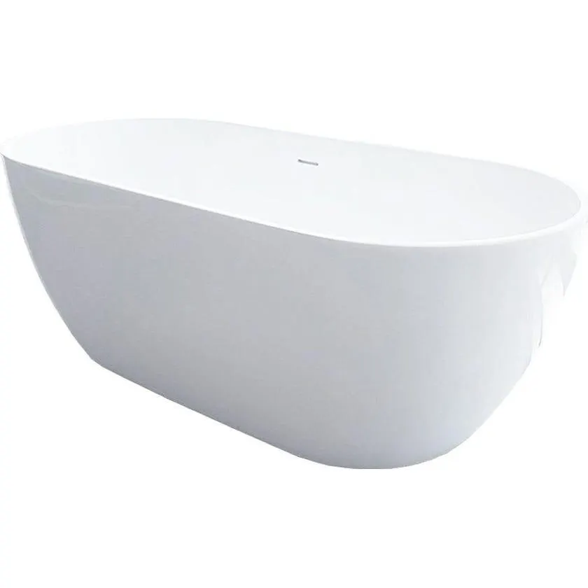 Arcisan SY31320 1650 Acrylic Gloss White Freestanding Bath