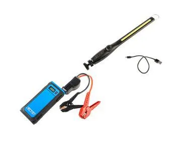 Kings 1000A Lithium Jump Starter + Rechargeable LED Work Light