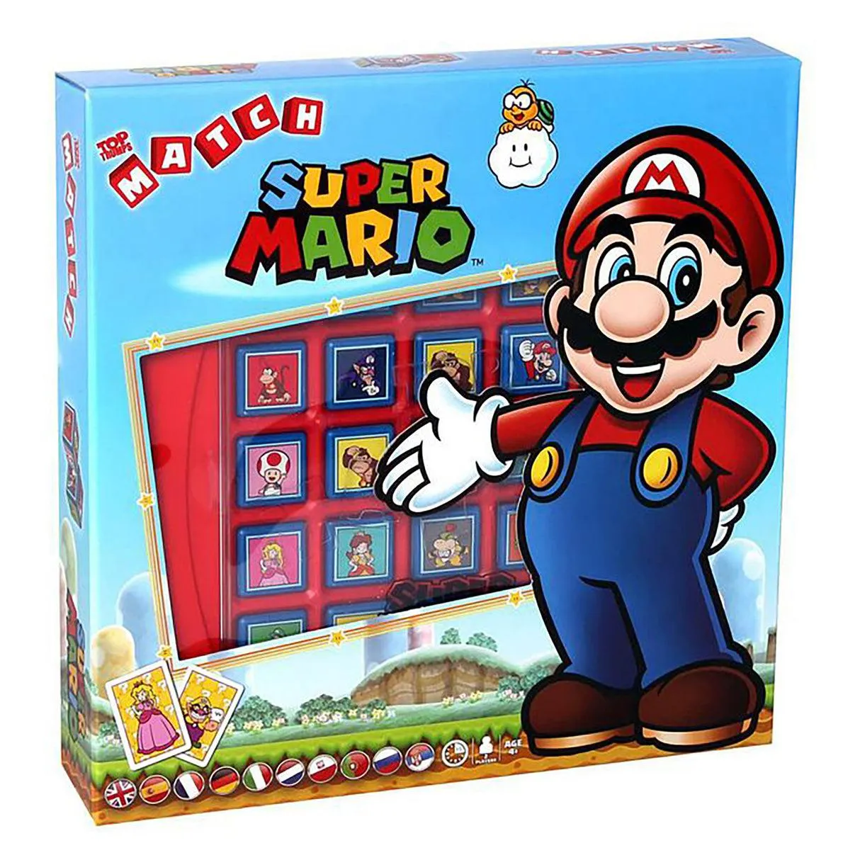 Super Mario Match - The Crazy Cube Game