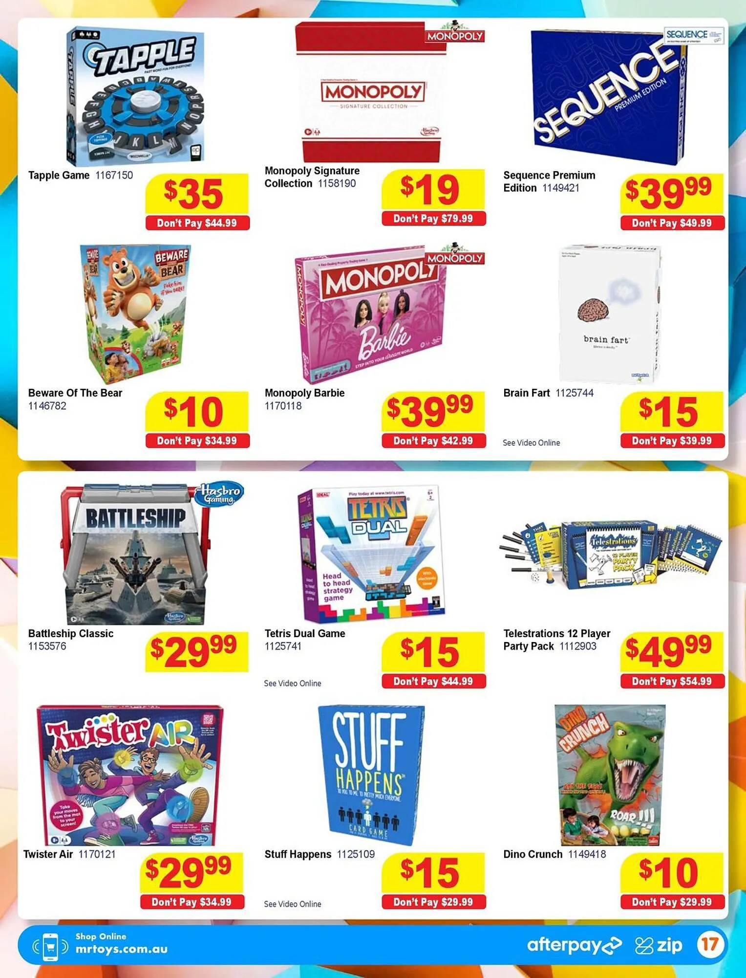 Mr Toys catalogue - Catalogue valid from 11 March to 28 April 2024 - page 17