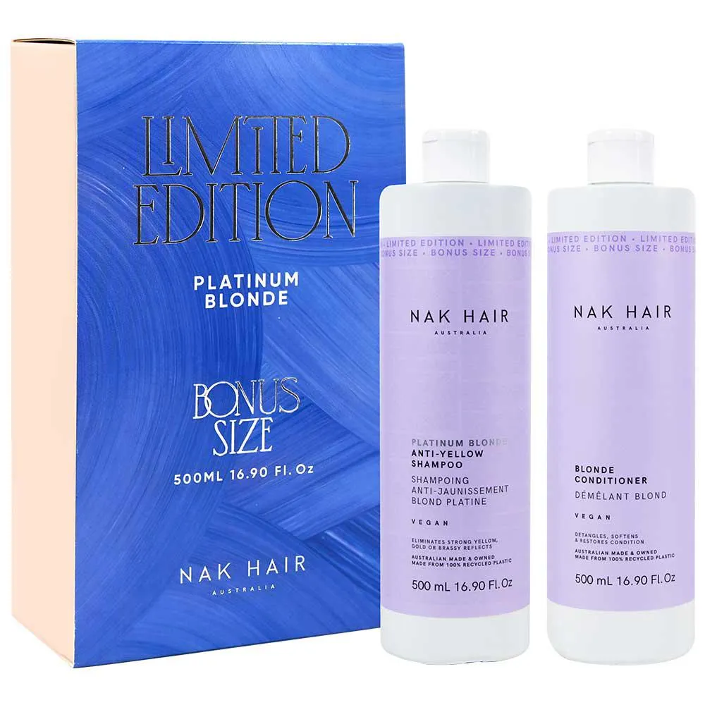 Platinum Blonde Shampoo and Conditioner Duo 500ml