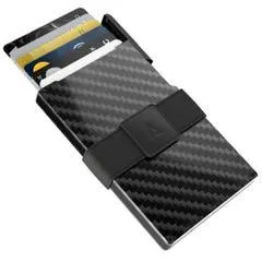 Statik Wallet, Holds Up to 15 Cards, Plus Cash, RFID Blocking Technology - Carbon Fiber 3K