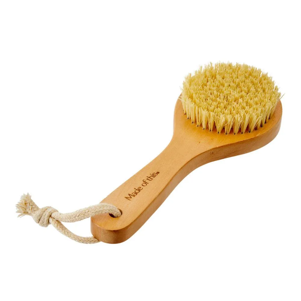 Made of this Body Brush With Handle