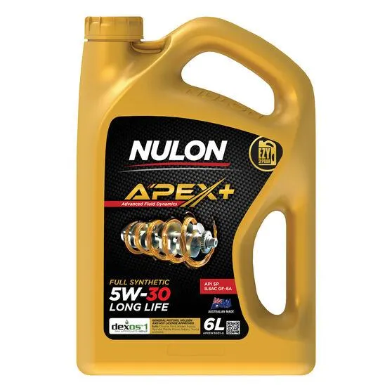 Nulon APEX+ 5W-30 Long Life Engine Oil 6 Litre