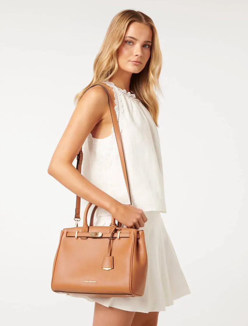 Signature Stephanie Tag Tote Bag