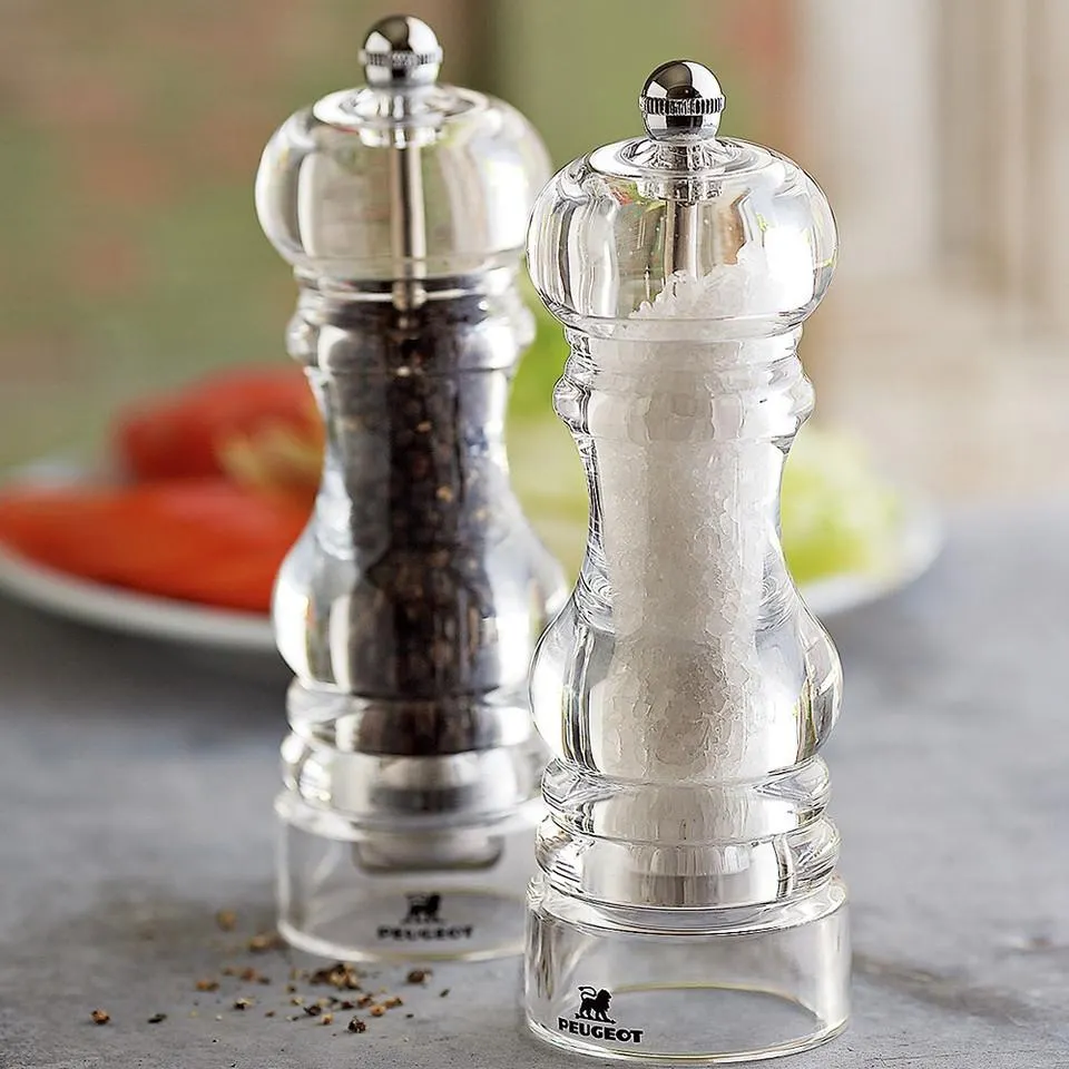 Peugeot Nancy Acrylic Salt & Pepper Mills