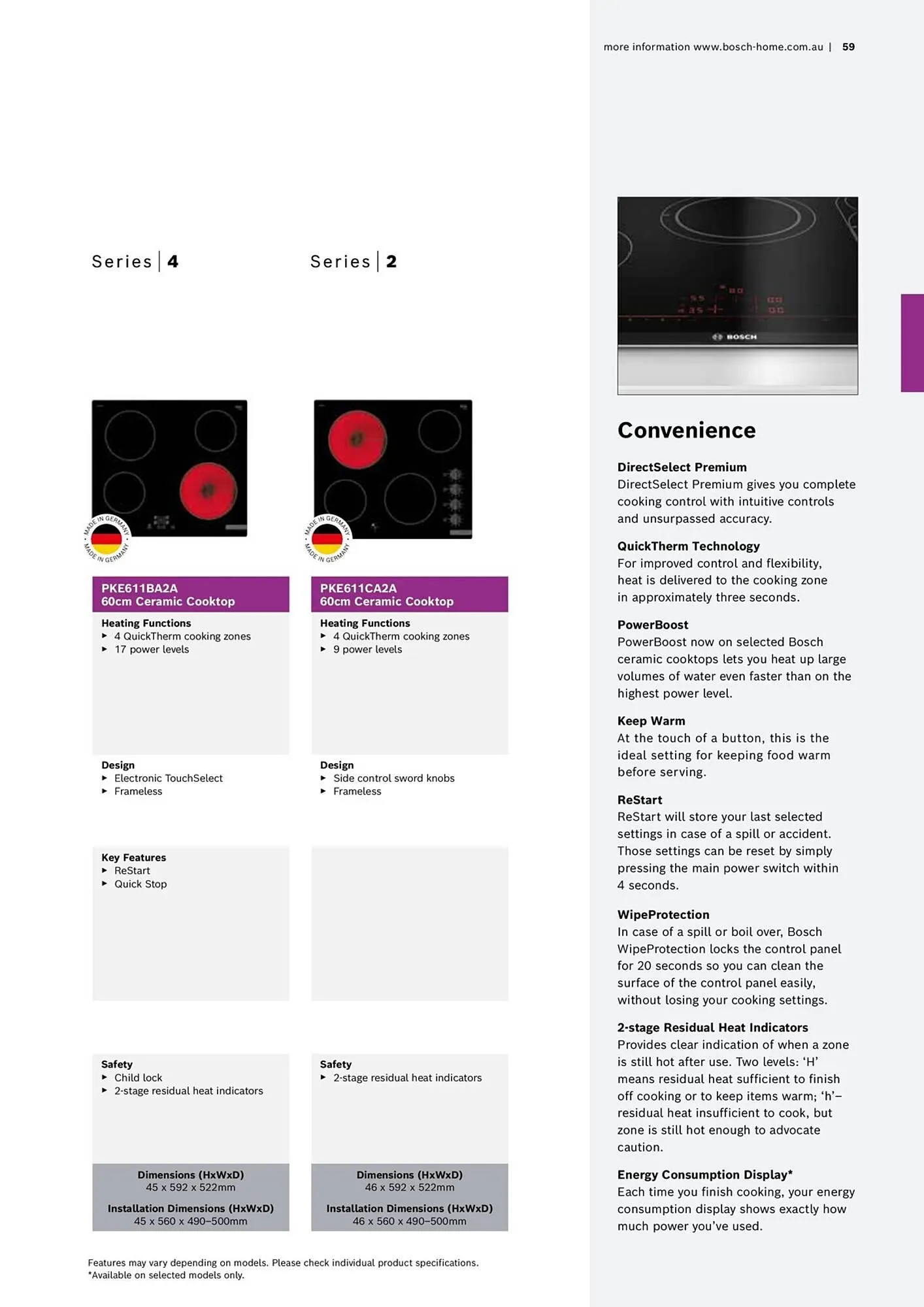 Bosch catalogue - Catalogue valid from 16 October to 30 April 2024 - page 59