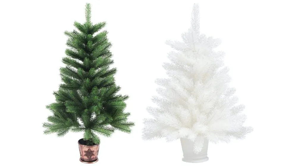 vidaXL Artificial Christmas Tree Lifelike Needle