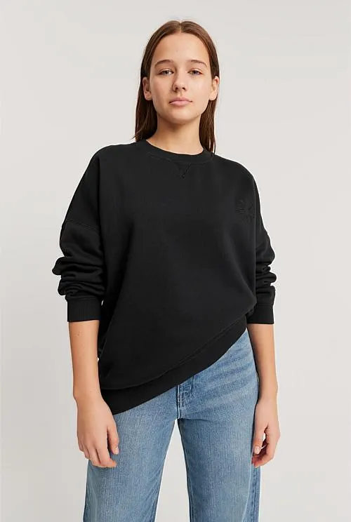 Australian Cotton Teen Circle Logo Sweat