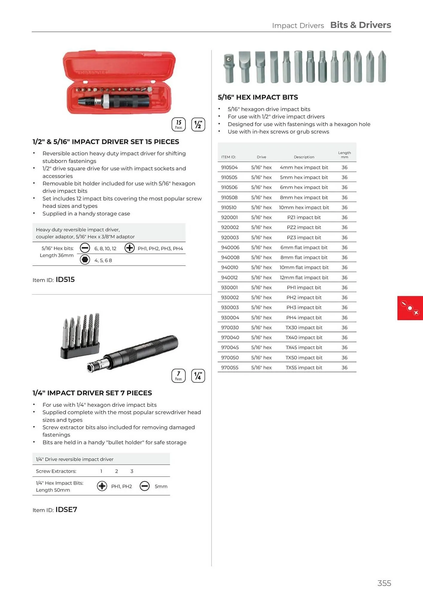 Teng Tools catalogue - Catalogue valid from 24 April to 31 December 2024 - page 356