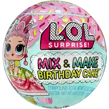 L.O.L. Surprise Mix & Make Birthday Cake Tots Assorted