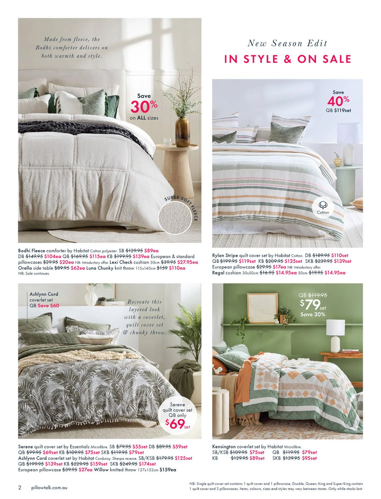 Pillow Talk catalogue - Catalogue valid from 18 March to 7 April 2024 - page 2