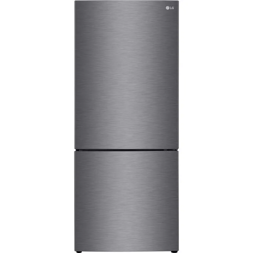 LG GB455UPLE 420L Dark Stainless Steel Bottom Mount Fridge