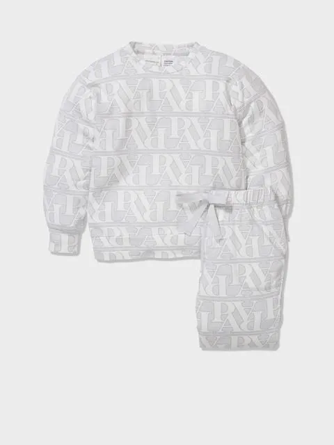 Jnr Kids Grey P.A. Long Pj Set