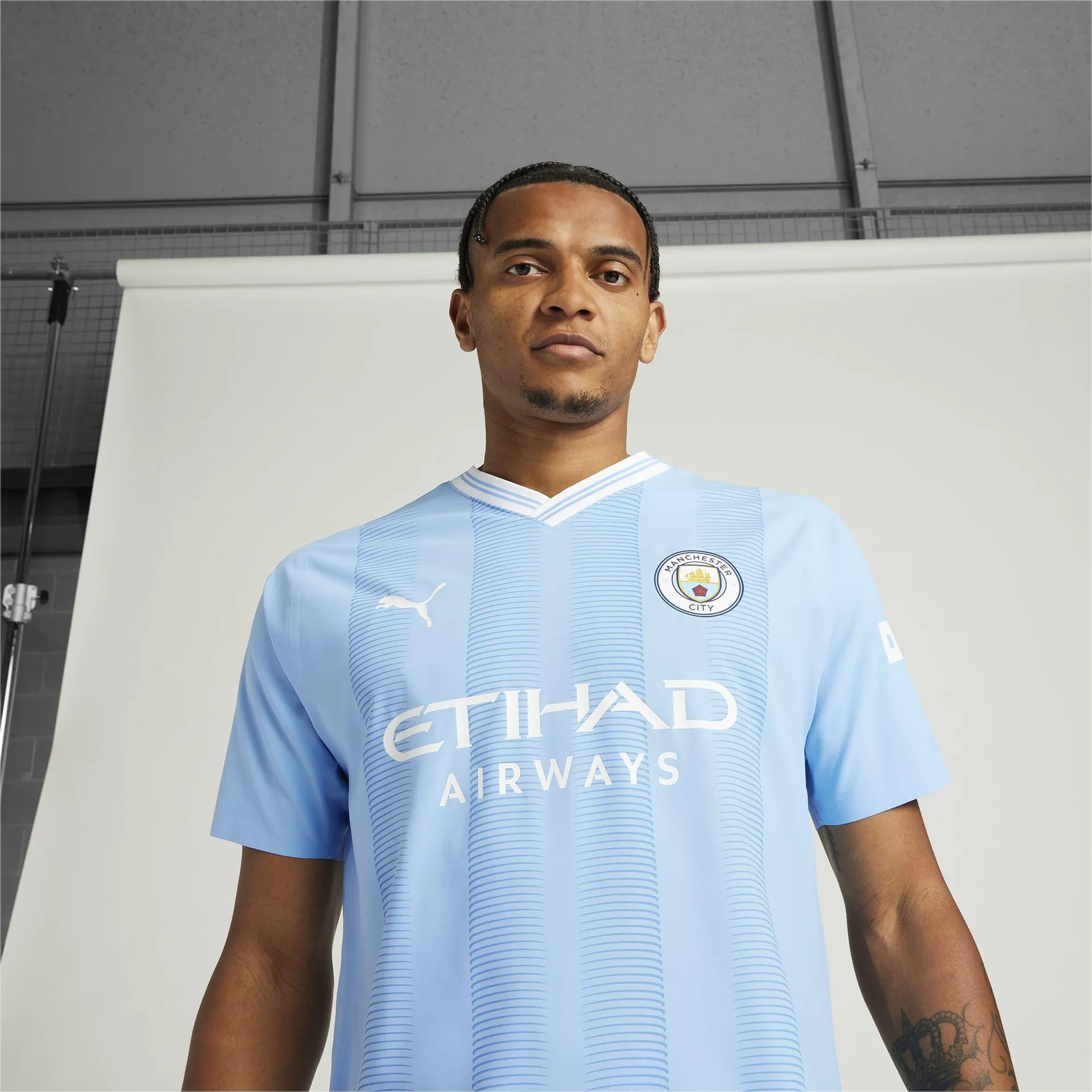 Manchester City 23/24 Home Authentic Men's Jersey
