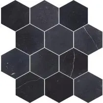 Como Hex Nero Mosaic