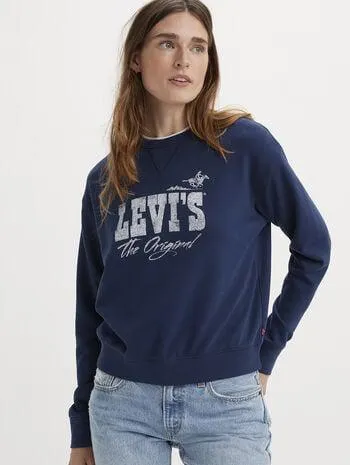 Levi's® Women's Graphic Signature Crewneck Sweatshirt