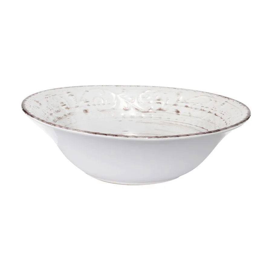 Rustic Fare Serving Bowl Cream