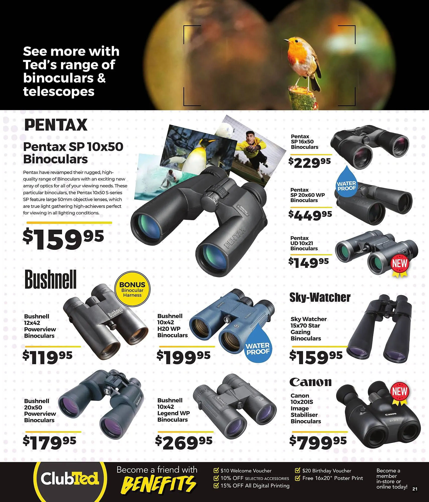 Teds Cameras catalogue - Catalogue valid from 1 April to 30 April 2024 - page 21