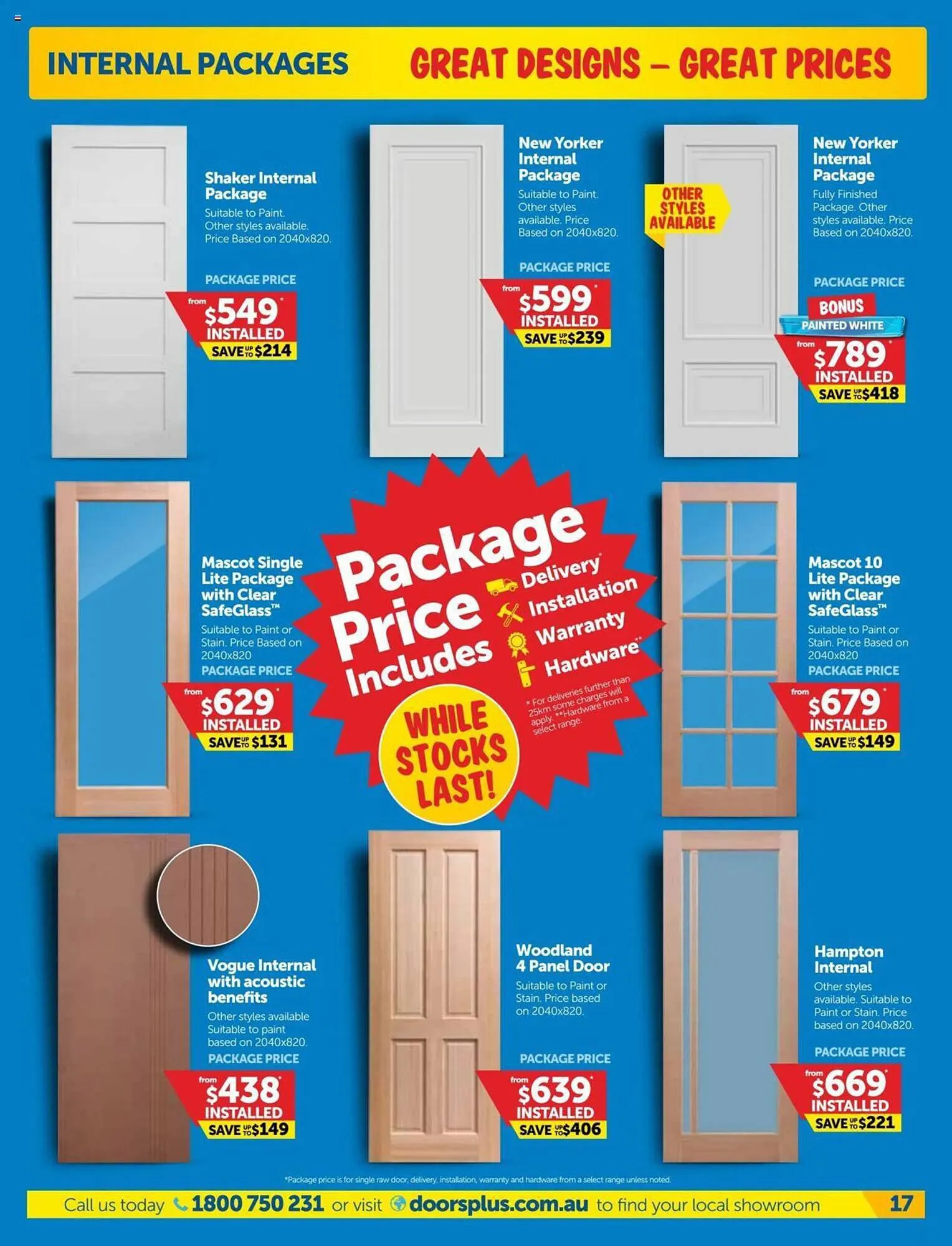 Doors Plus catalogue - Catalogue valid from 4 March to 5 April 2024 - page 17